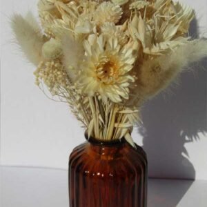 Petit bouquet avec vase "Adélaïde"