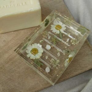 Porte-savon rectangle "Edwige"